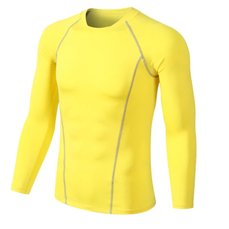 Compression Running T-Shirt - Unisex Sportswear for Fitness and Gym - ZOOMNSTORE