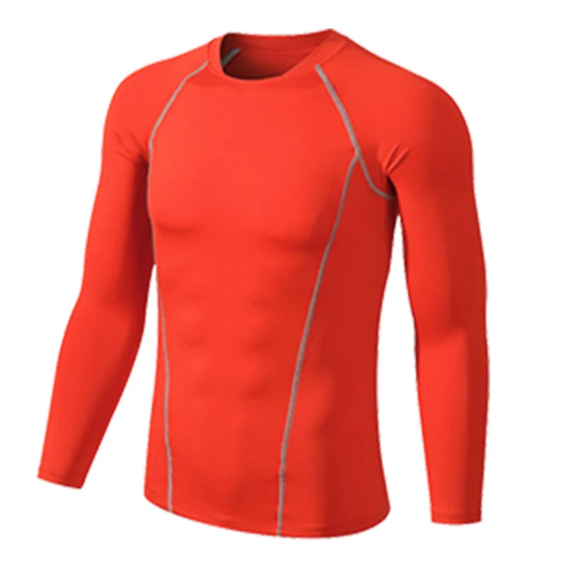 Compression Running T-Shirt - Unisex Sportswear for Fitness and Gym - ZOOMNSTORE
