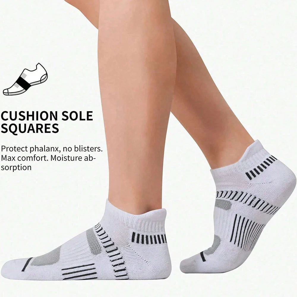Compression Sports Socks - Breathable Quick Dry Running Fitness Socks for Men Women 624 Pairs - ZOOMNSTORE