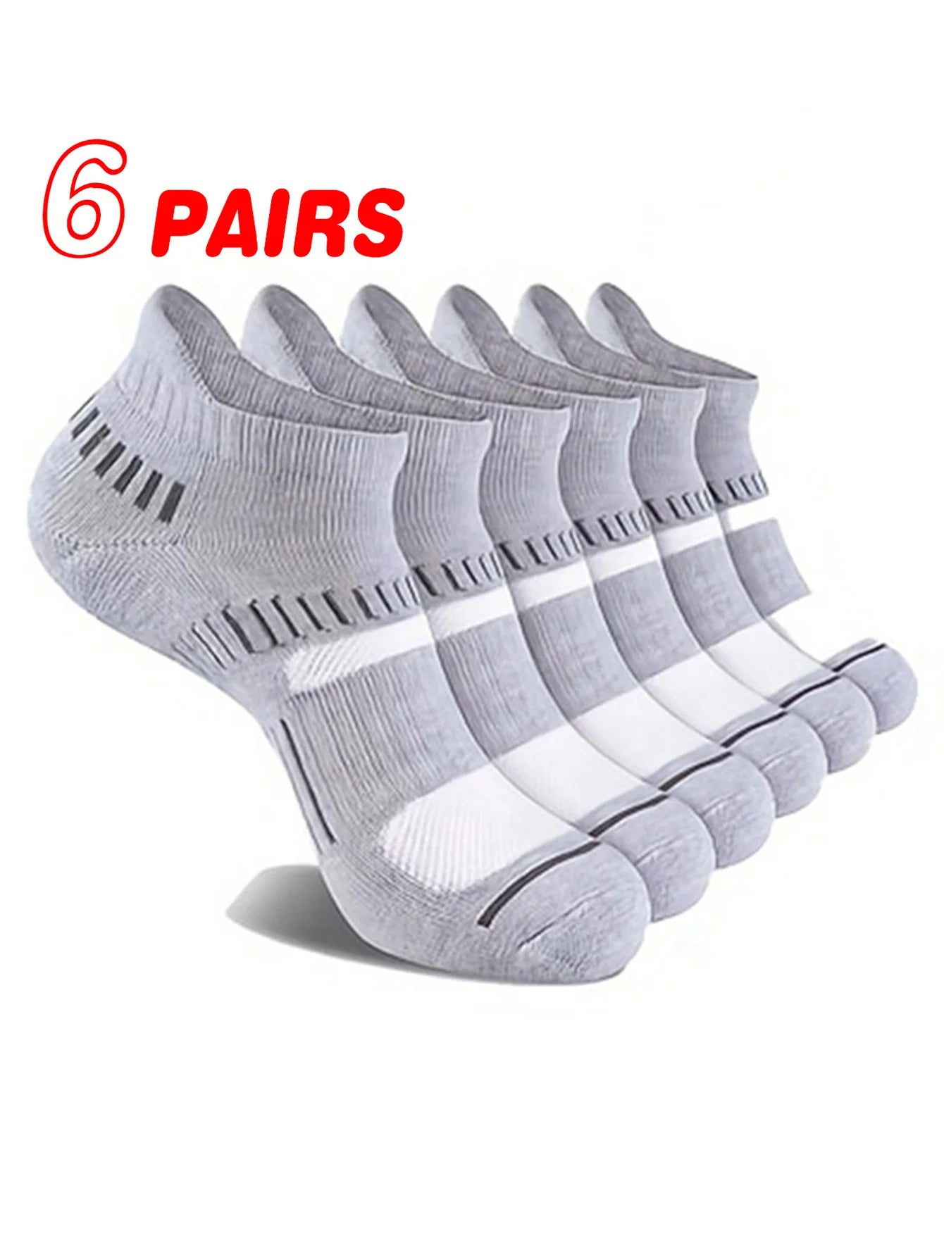 Compression Sports Socks - Breathable Quick Dry Running Fitness Socks for Men Women 624 Pairs - ZOOMNSTORE