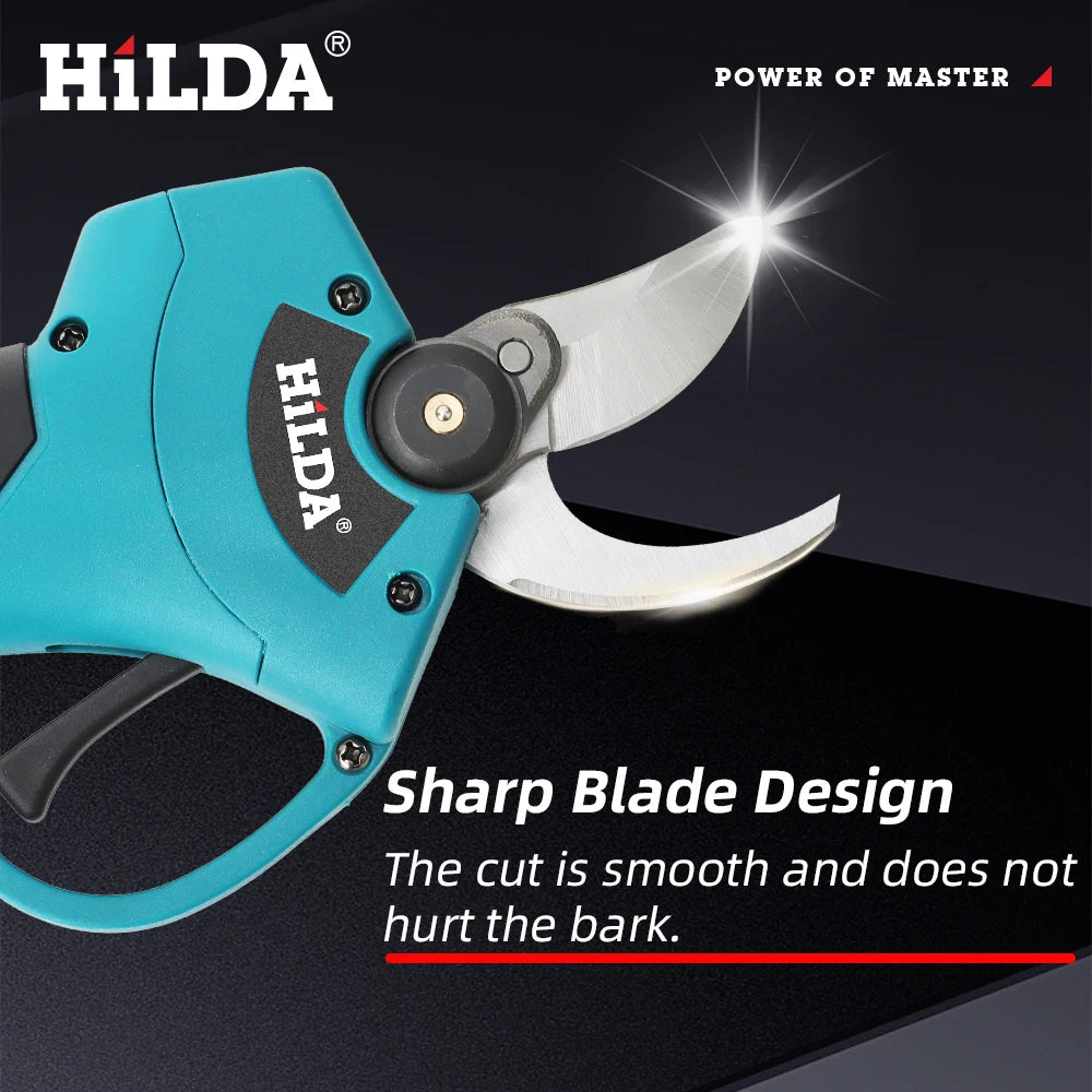 Cordless Electric Pruning Shears - 500W Brushless Garden Scissors for Makita 18V Battery - ZOOMNSTORE