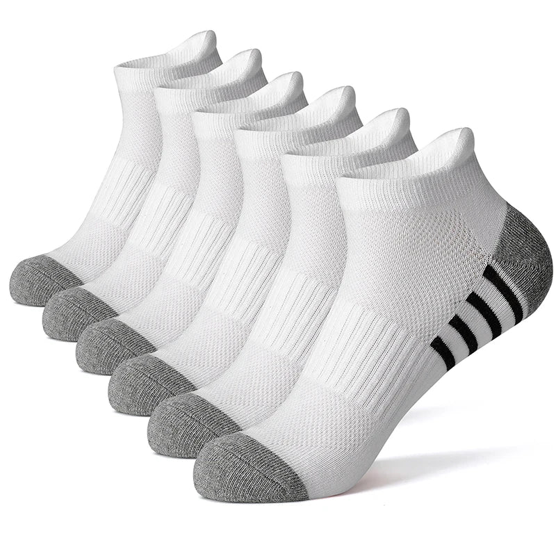 Cotton Ankle Socks - 612 Pairs Sports Short Socks for Men Women Breathable Summer Running Socks - ZOOMNSTORE