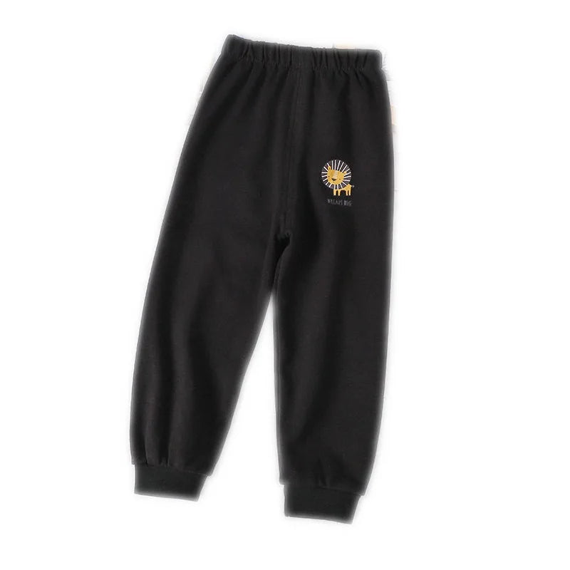 Cotton Kids Leisure Sport Pants - Toddler Boys Girls Sweatpants - ZOOMNSTORE