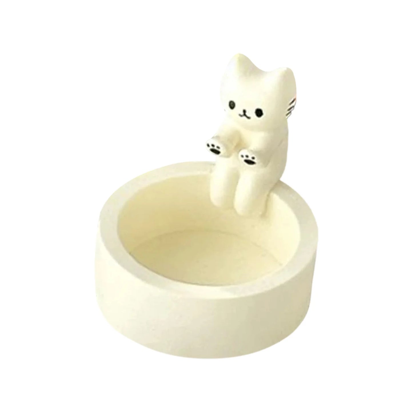 Cute Cat Candle Holder - Creative Aromatherapy Candlestick Decoration - ZOOMNSTORE