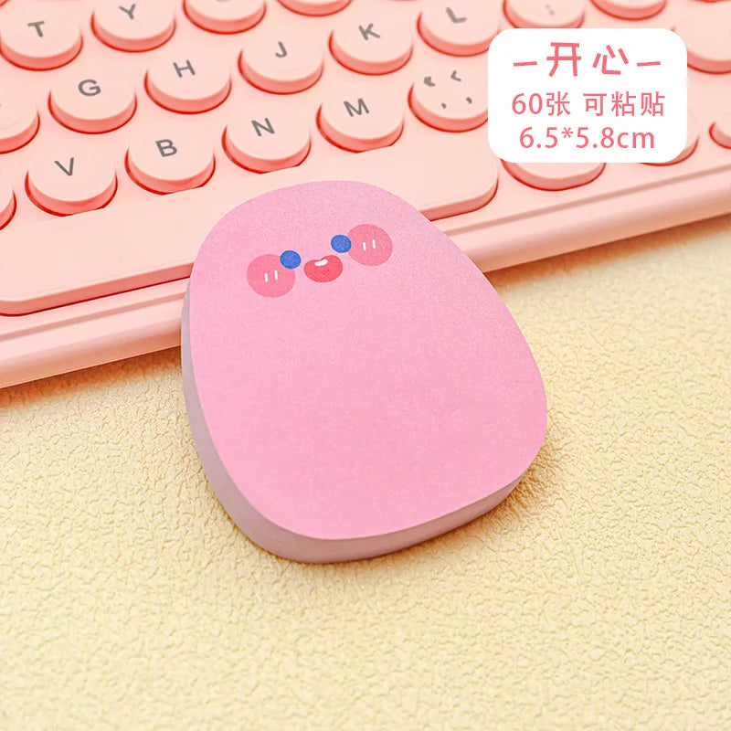 Kawaii Sticky Notes - Cute Cartoon Memo Pads Colorful School Supplies - ZOOMNSTORE