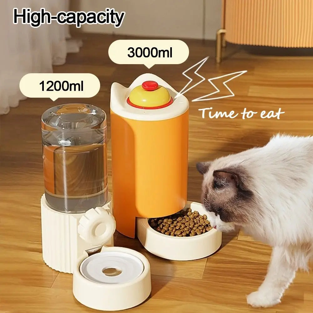 Detachable Cat Water Dispenser Auto Feeder - Large Capacity Pet Feeding Tool - ZOOMNSTORE