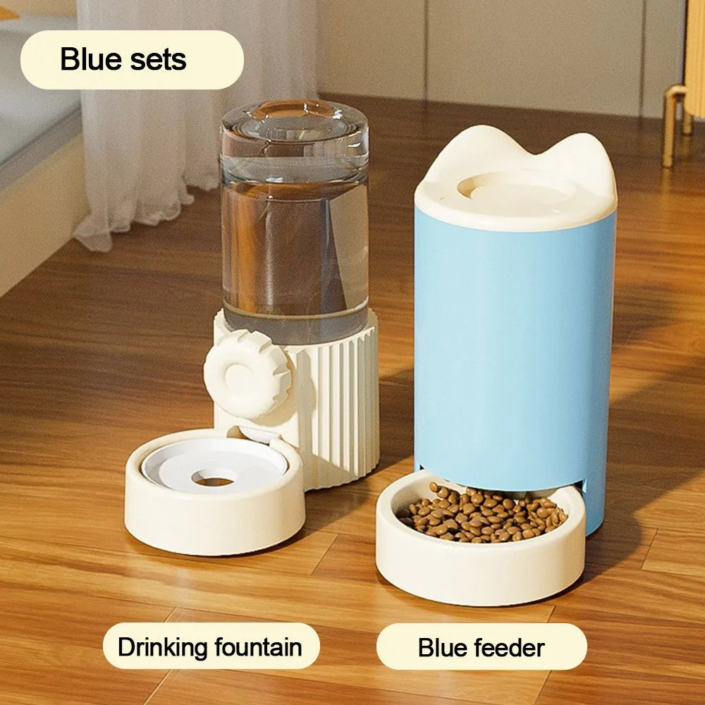 Detachable Cat Water Dispenser Auto Feeder - Large Capacity Pet Feeding Tool - ZOOMNSTORE