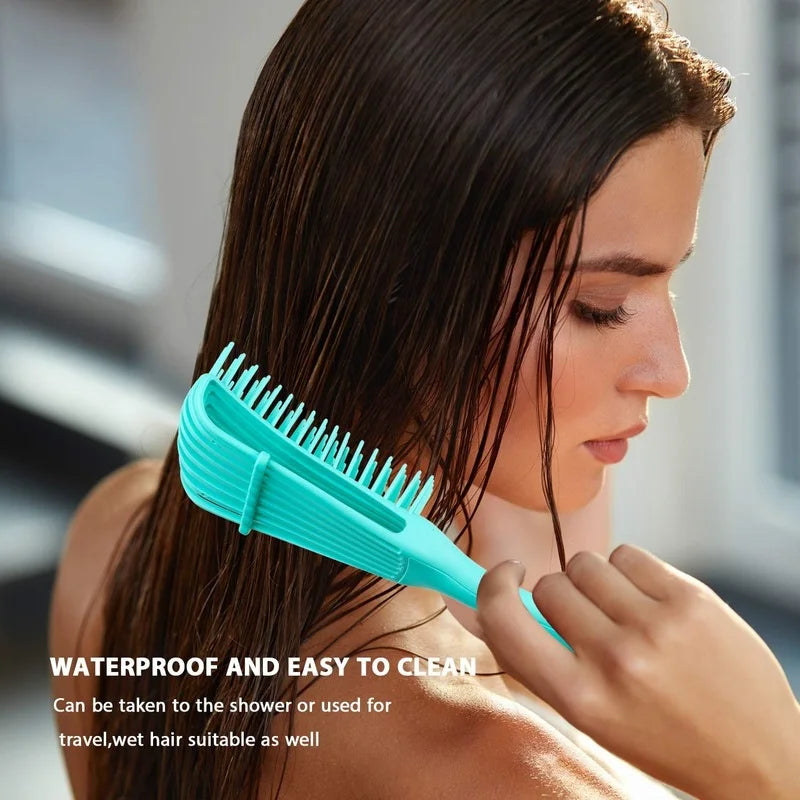 Detangling Hair Brush - Scalp Massage Comb for Curly Thick Hair - ZOOMNSTORE