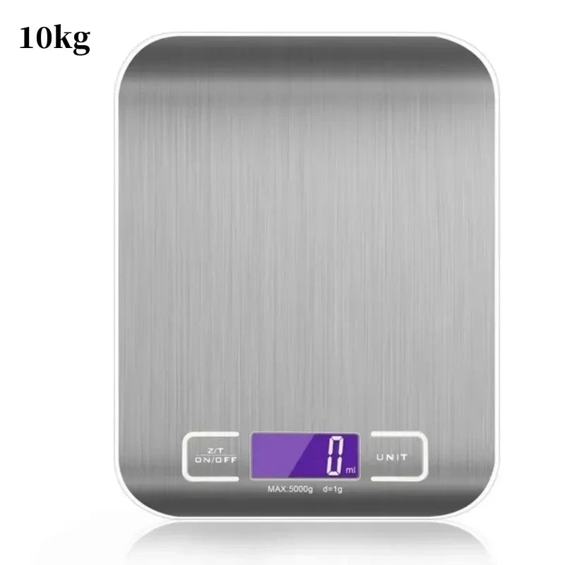 Digital Kitchen Scale - Portable Weighing Scale with LCD Display & USB Charging - ZOOMNSTORE
