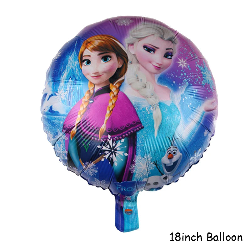 Disney Frozen Birthday Party Supplies - Snow Queen Cutlery Plates Cups - ZOOMNSTORE
