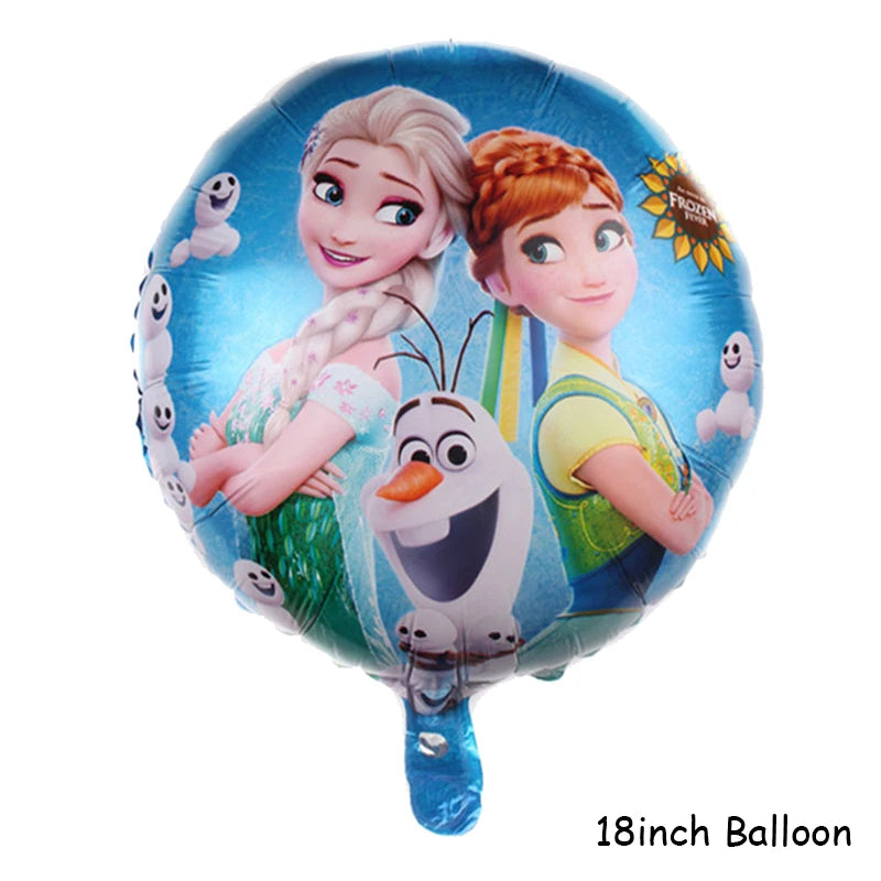 Disney Frozen Birthday Party Supplies - Snow Queen Cutlery Plates Cups - ZOOMNSTORE