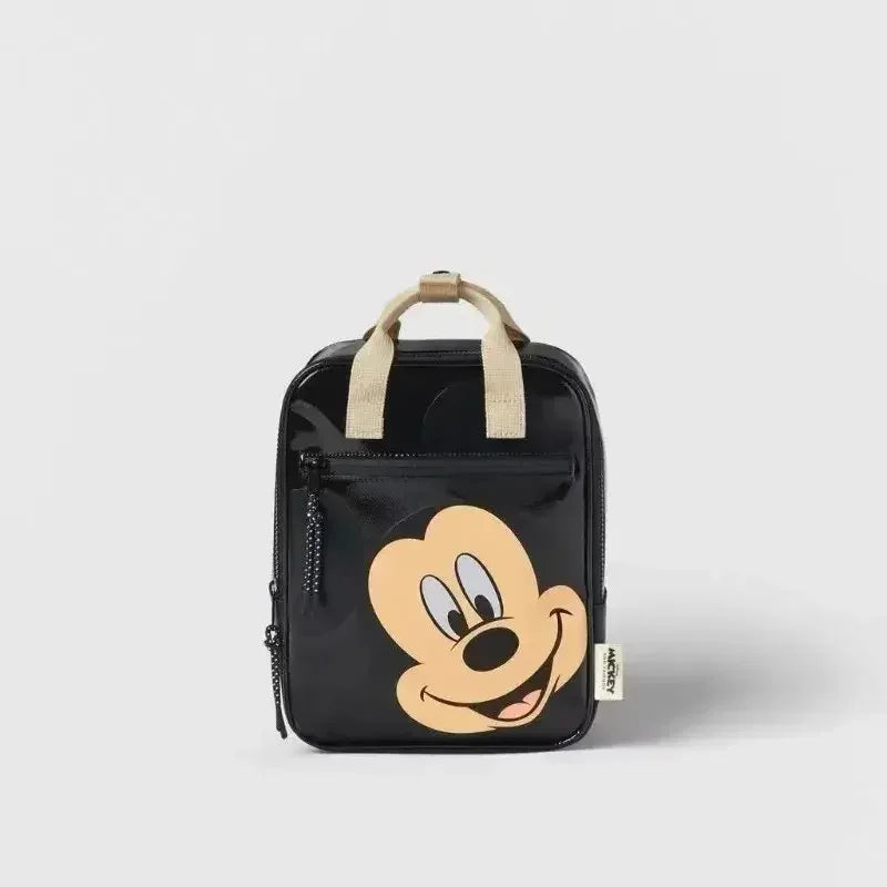 Disney Mickey Minnie Fashion Backpack - Large Capacity Canvas School Bag for Boys Girls - ZOOMNSTORE