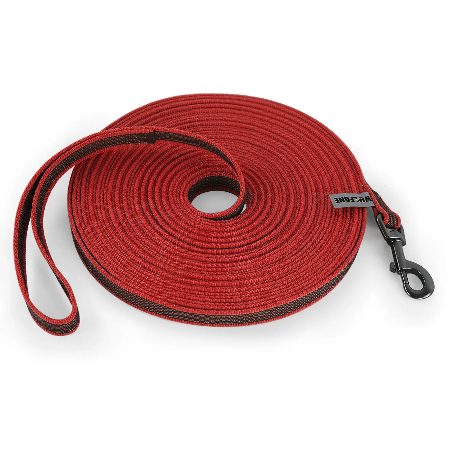 Dual Color Dog Leash - Medium to Long Latex Silk Training Leash 15M to 15M - ZOOMNSTORE