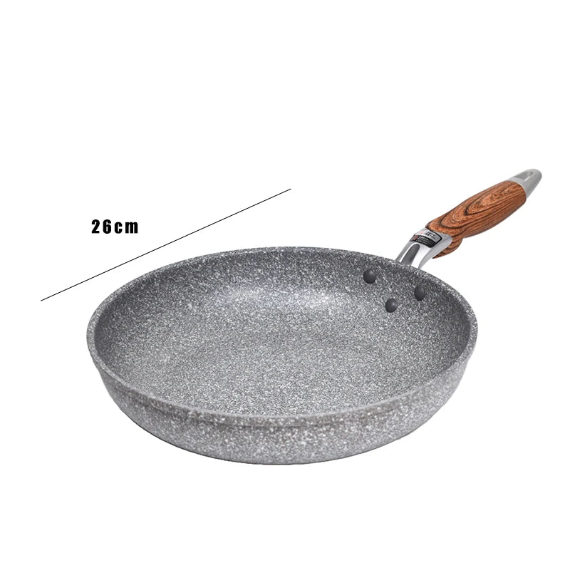 Durable Non-Stick Ceramic Wok Pan - Induction Gas Stove Skillet for Cooking - ZOOMNSTORE