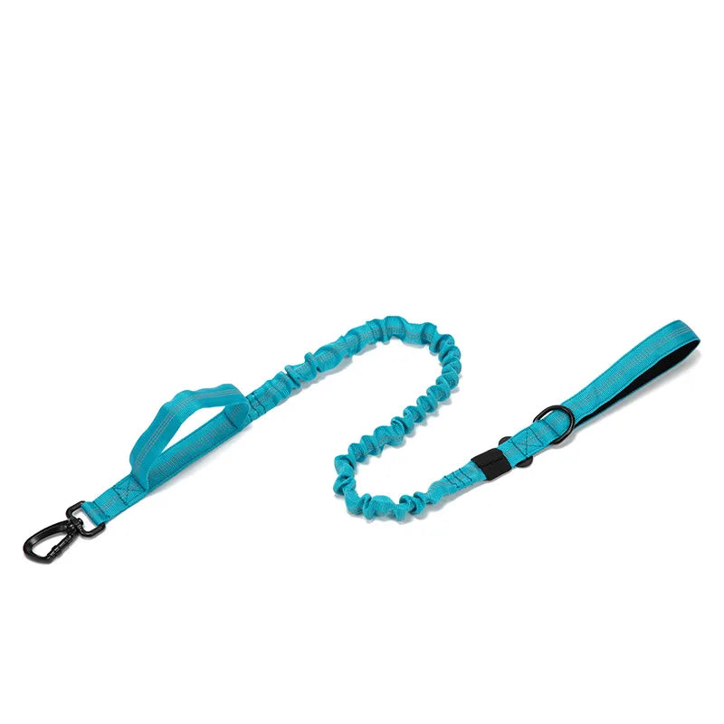 Durable Nylon Dog Collar and Leash Set - Reflective Tactical Training for Large Dogs - ZOOMNSTORE