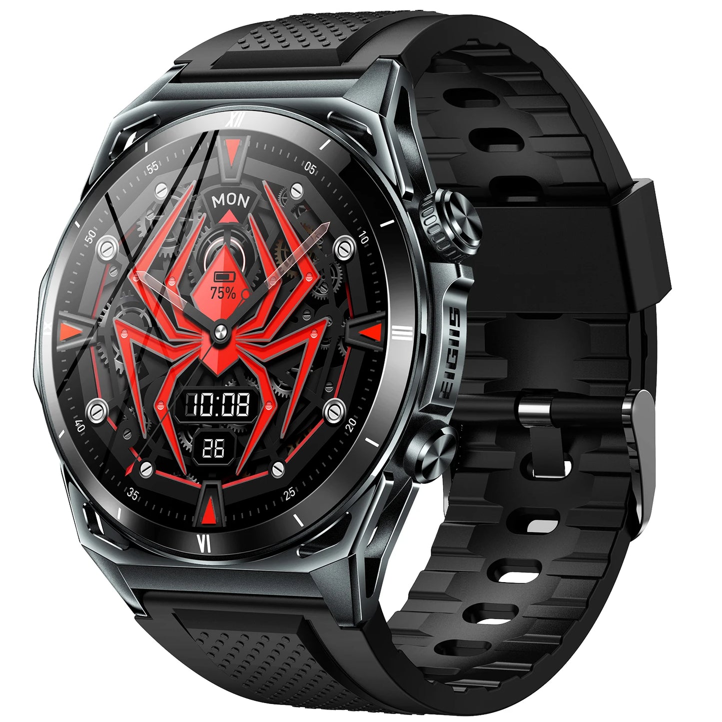 EIGIIS KE6 Smart Watch - AMOLED Waterproof Health Monitor - ZOOMNSTORE
