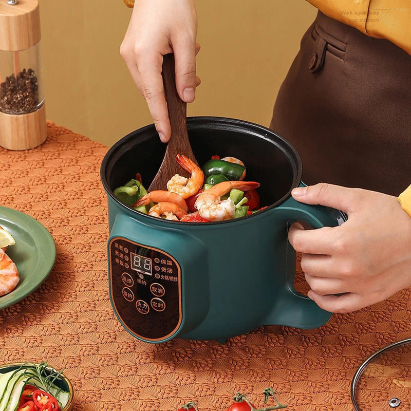 Electric Hot Pot Cooker - Multicooker for Stews Soups Noodles and Eggs - ZOOMNSTORE