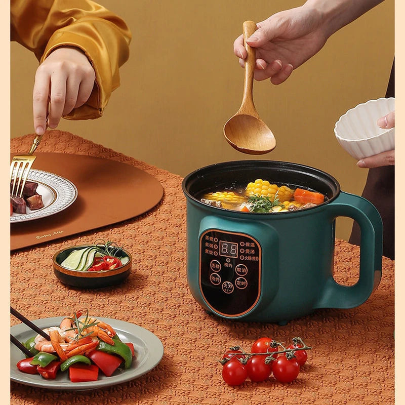 Electric Hot Pot Cooker - Multicooker for Stews Soups Noodles and Eggs - ZOOMNSTORE
