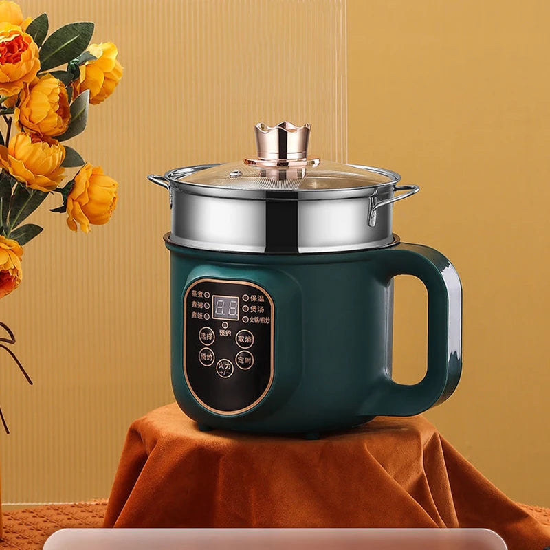 Electric Hot Pot Cooker - Multicooker for Stews Soups Noodles and Eggs - ZOOMNSTORE