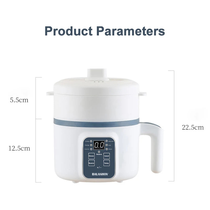 Electric Rice Cooker 17L - Multi Cooker Non-Stick Smart Steamer for Home - ZOOMNSTORE