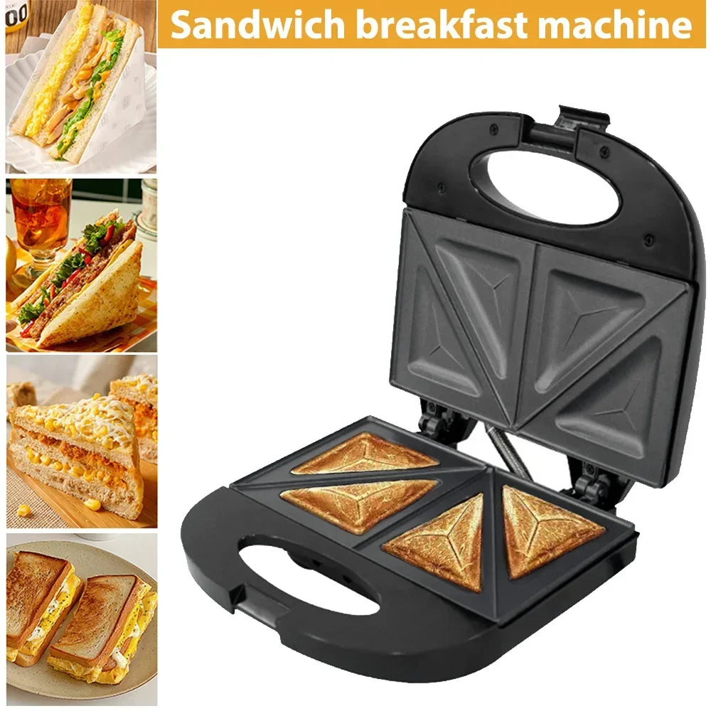 Electric Waffle Maker – Professional 2 Slice Non-Stick Breakfast Machine - ZOOMNSTORE