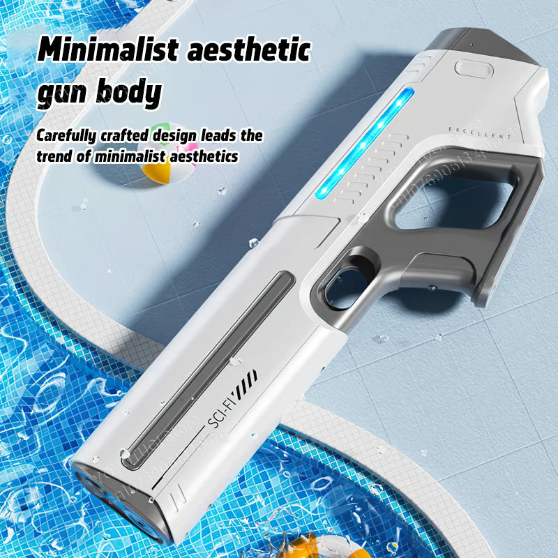 Electric Water Gun - Large Capacity Automatic Summer Toy for Kids - ZOOMNSTORE