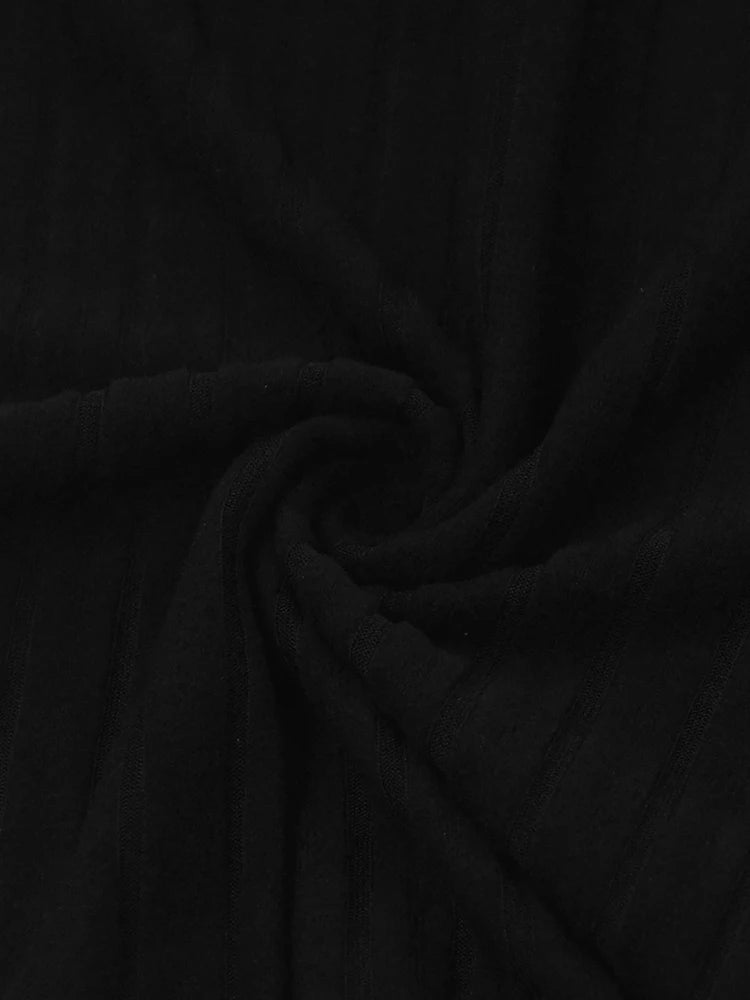 Elegant Turtleneck Mini Dress - Womens Bodycon Club Dress for Autumn Winter - ZOOMNSTORE