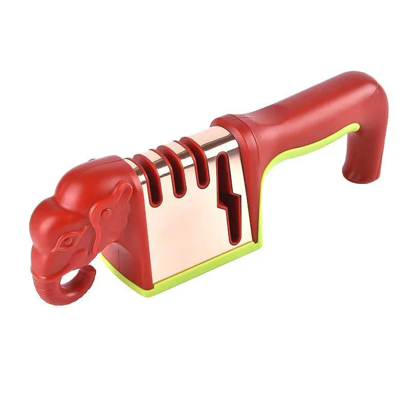 Elephant Multi-Functional Sharpener - Kitchen Knife Scissors Sharpener Stone - ZOOMNSTORE