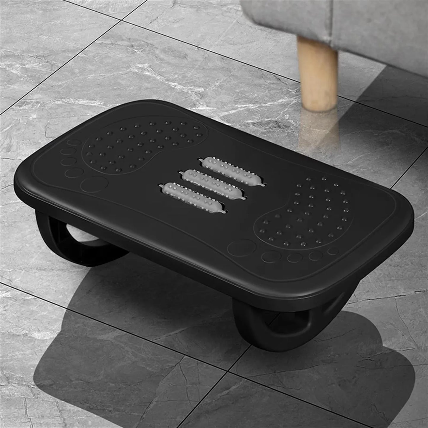 Ergonomic Footrest - Under Desk Foot Stool | Comfortable Leg Rest Balance Board - ZOOMNSTORE