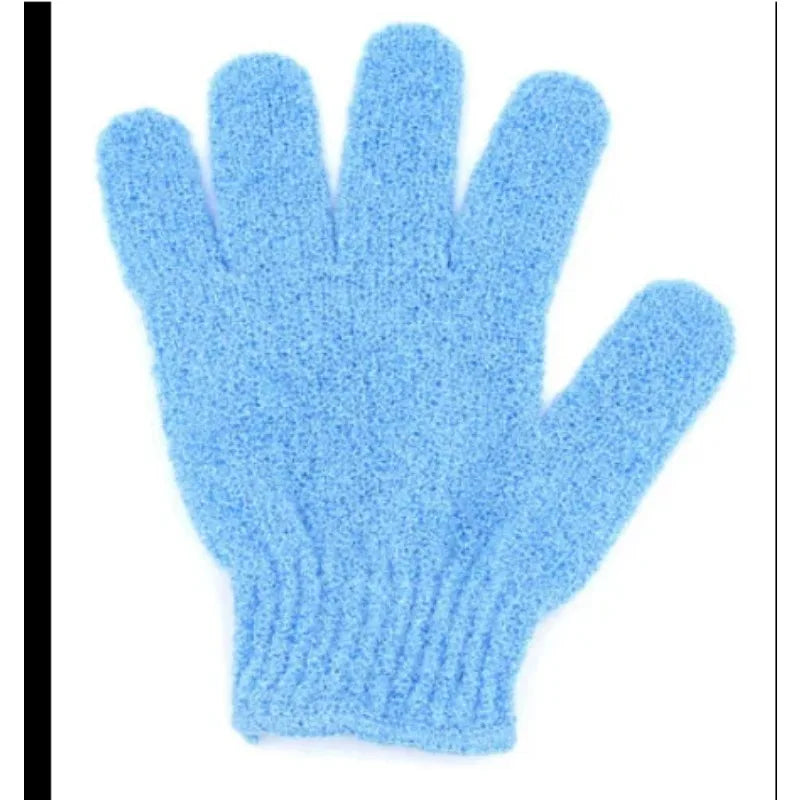 2Pcs/Pair Bath for Peeling Exfoliating Mitt Glove with Shower Scrub Gloves Resistance Body Massage Sponge Wash Skin Moisturizing - ZOOMNSTORE