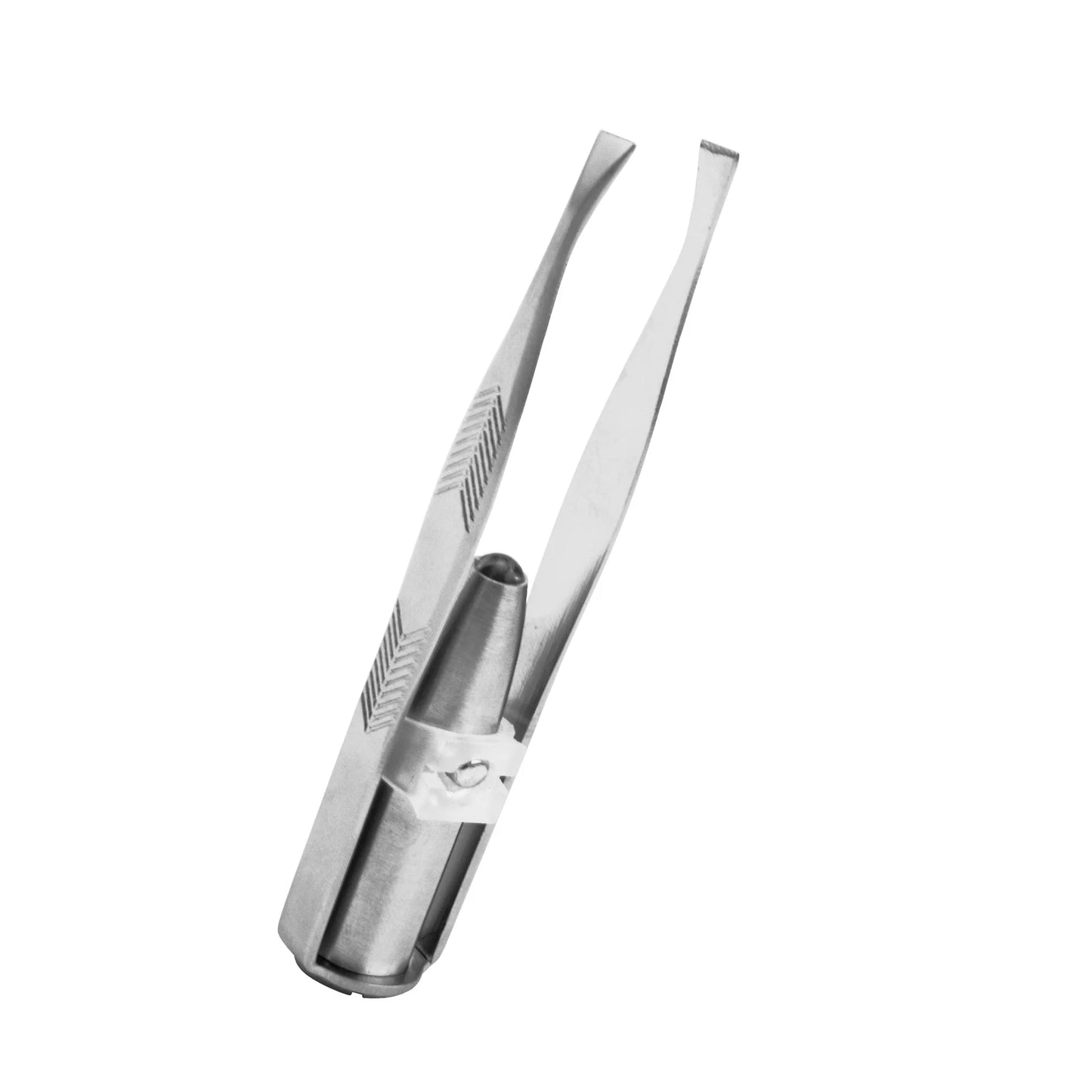 Portable Stainless Steel Eyebrow Hair Remover with LED Light - ZOOMNSTORE