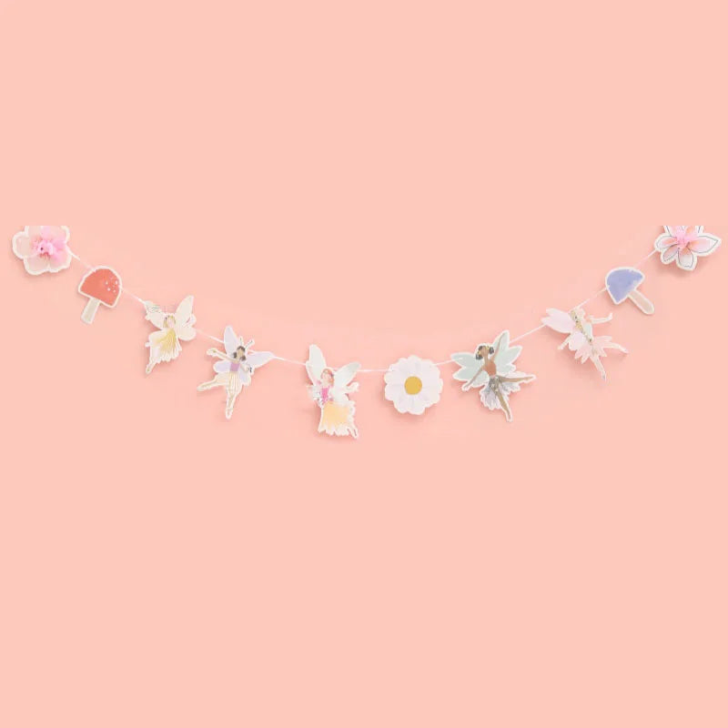 Fairy Princess Party Set - Disposable Tableware with Butterfly Plates Napkins and Cups for Girls Birthday Decor - ZOOMNSTORE