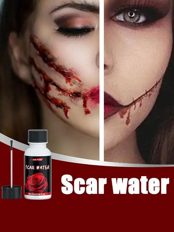 Halloween Particular Effects Fake Scar Wound Makeup Kit Bag | Halloween Horror Cosplay Skin Wax Plasma Scar Paint Makeup Tool - ZOOMNSTORE