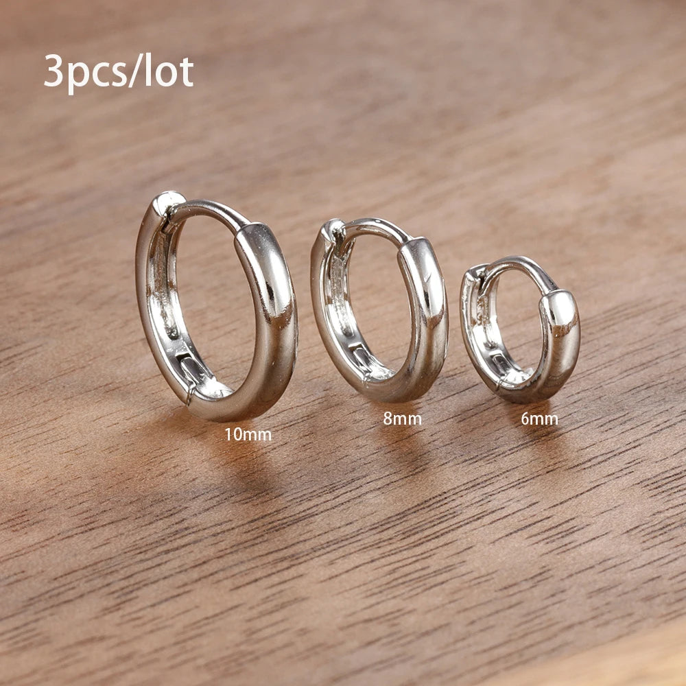 Fashion Stainless Steel Star Drop Earrings Set - 18K Gold Plated Dangle Jewelry for Women - ZOOMNSTORE
