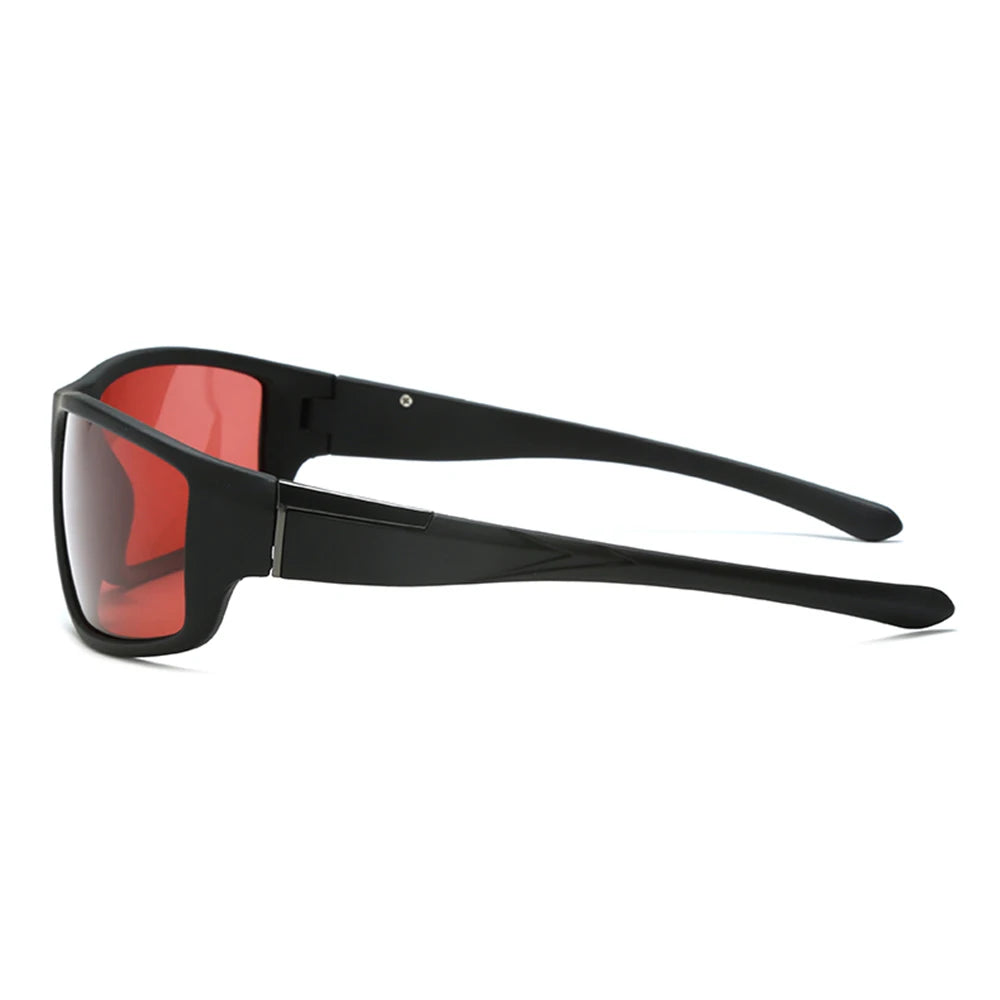 Fishing Sunglasses - Red Polarized TAC Goggles for Men Women - ZOOMNSTORE
