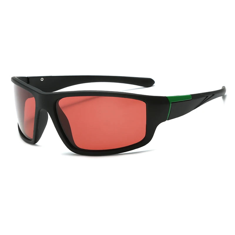 Fishing Sunglasses - Red Polarized TAC Goggles for Men Women - ZOOMNSTORE