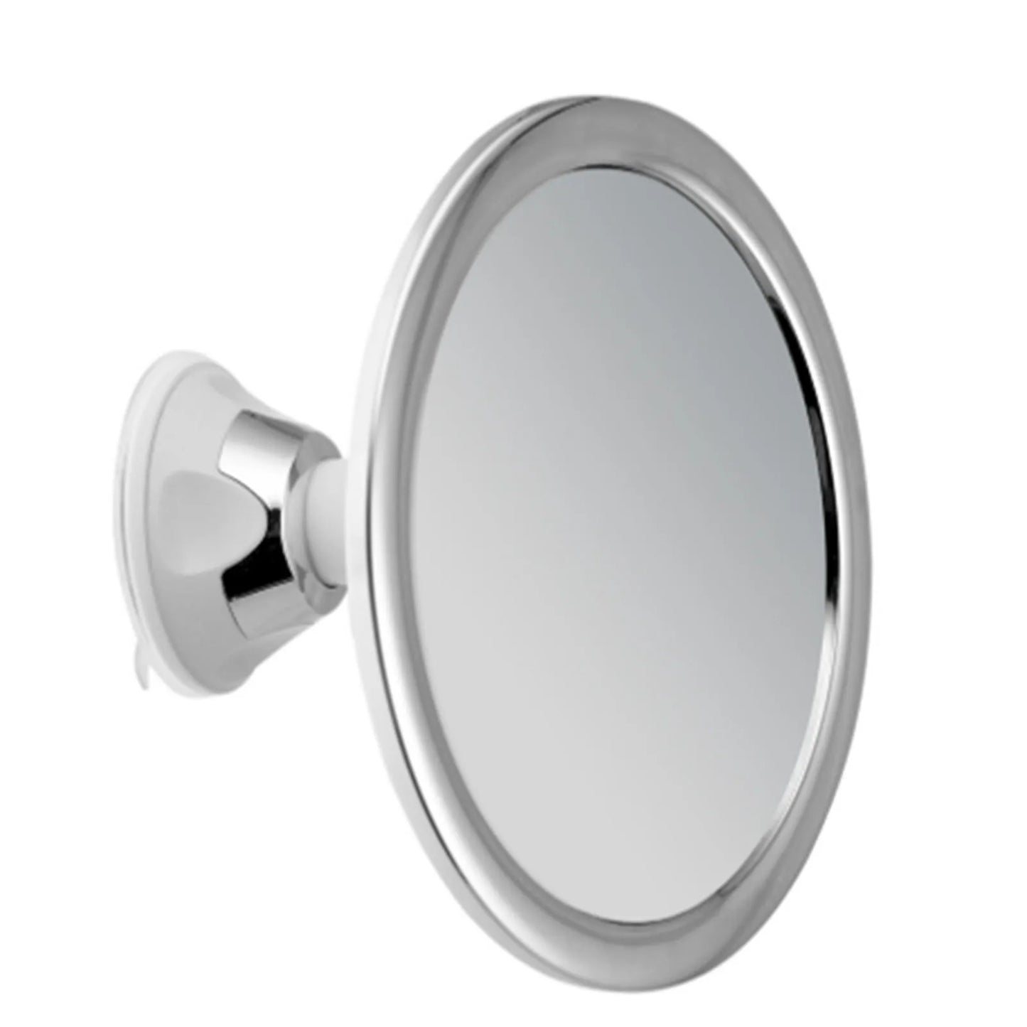 Fogless Makeup Mirror – 360 Degree Rotation, Adjustable Angle, Strong Suction Cup - ZOOMNSTORE