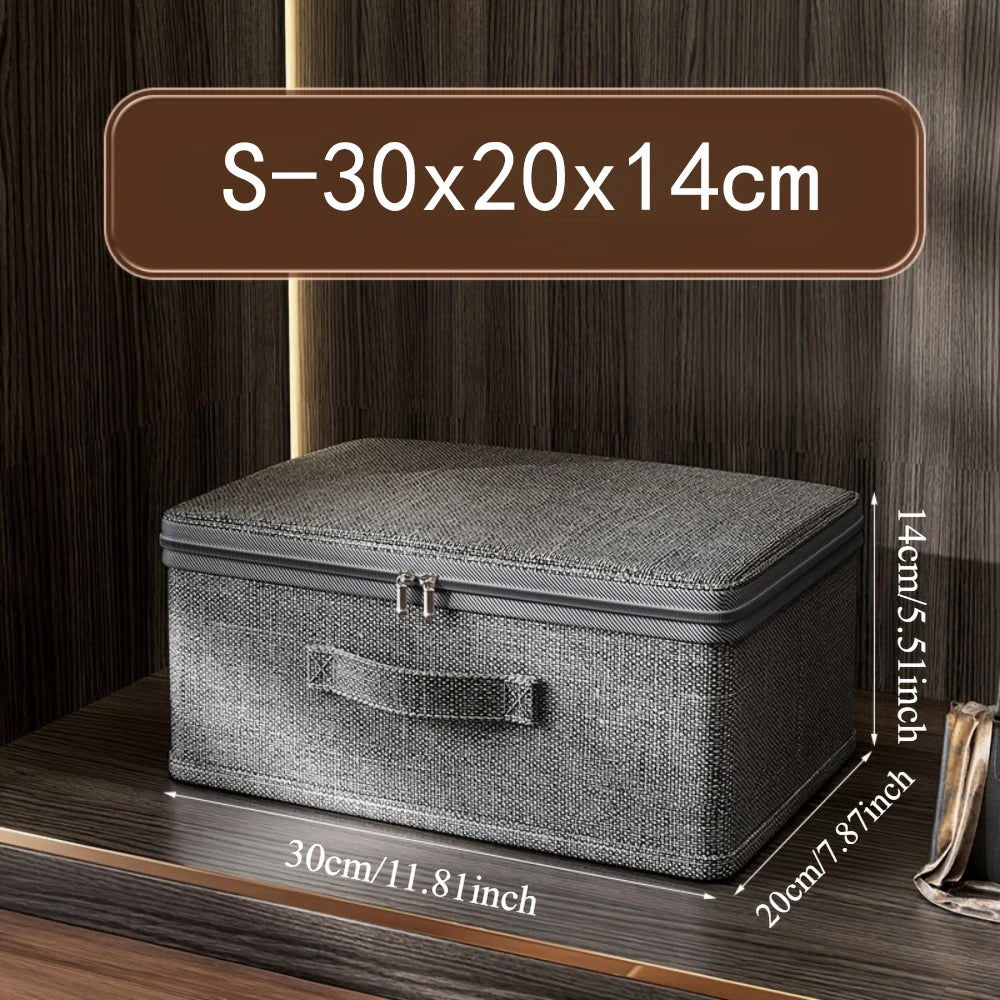 Foldable Fabric Storage Box – Multi-Purpose Closet Organizer | Waterproof & Dust Proof - ZOOMNSTORE