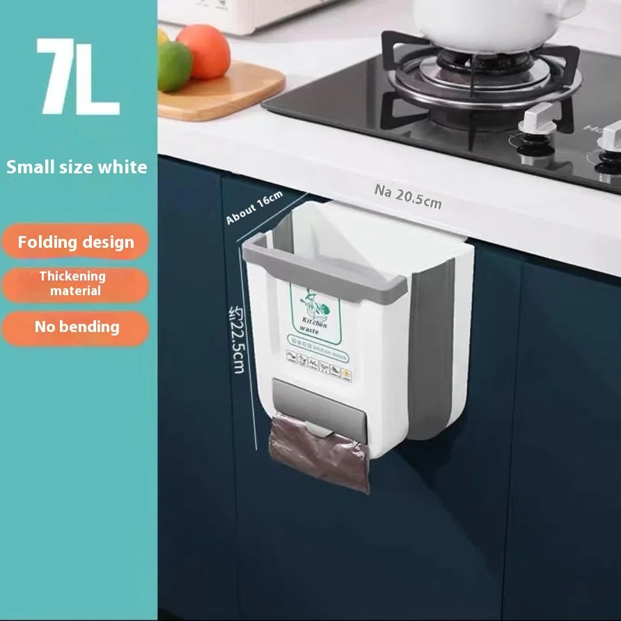 Foldable Large-Capacity Trash Can - Easy-to-Clean Camping Car Accessory - ZOOMNSTORE