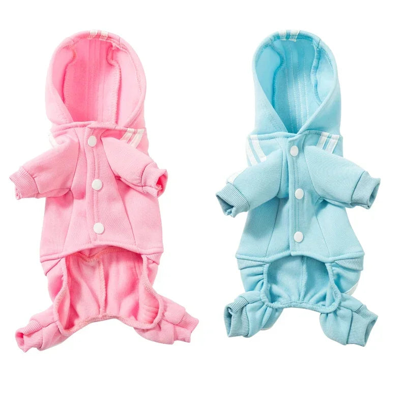 French Bulldog Dog Costume - Puppy Jumpsuit for Small Medium Dogs - ZOOMNSTORE
