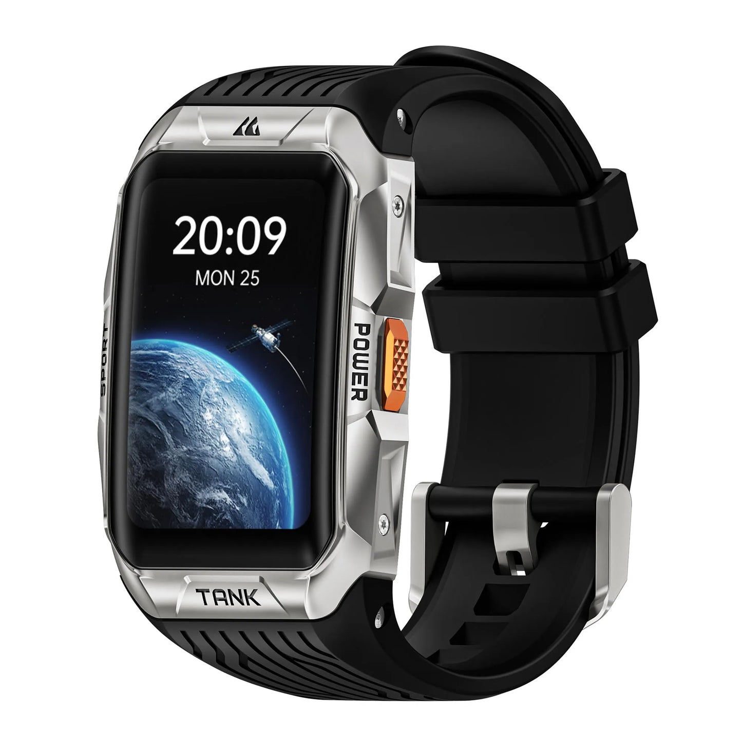 GPS Smart Watch - 1.64 Inch AMOLED Waterproof Smartwatch With Altimeter Compass - ZOOMNSTORE