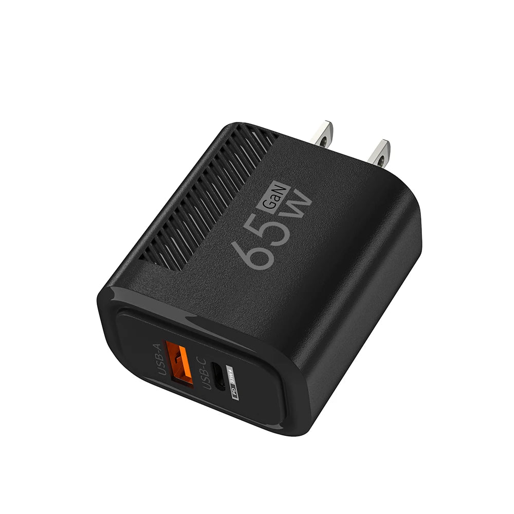 GaN USB Type C Charger Quick Charge USB Fast Wall Charger For iPhone 14 Xiaomi 14 Samsung Huawei Type C PD Phone Charge Adapter - ZOOMNSTORE