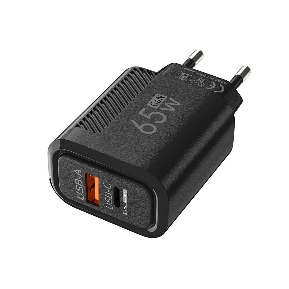 GaN USB Type C Charger Quick Charge USB Fast Wall Charger For iPhone 14 Xiaomi 14 Samsung Huawei Type C PD Phone Charge Adapter - ZOOMNSTORE