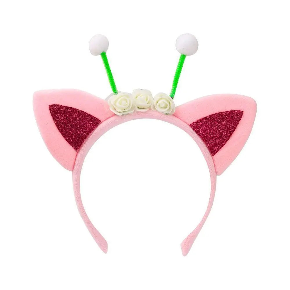 Gabby Dollhouse Headbands Children Anime Fashion Headwear Girls Cute Sweet Cartoon Headdress Creative Cosplay Accessories Gifts - ZOOMNSTORE