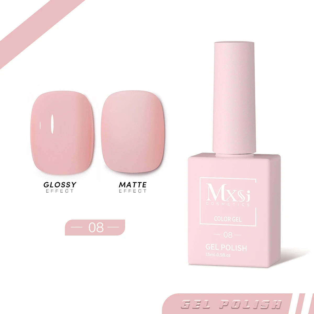 Gel Nail Polish Set - Neon Brown Royal Blue Red Green Pastel Nude Varnish - ZOOMNSTORE