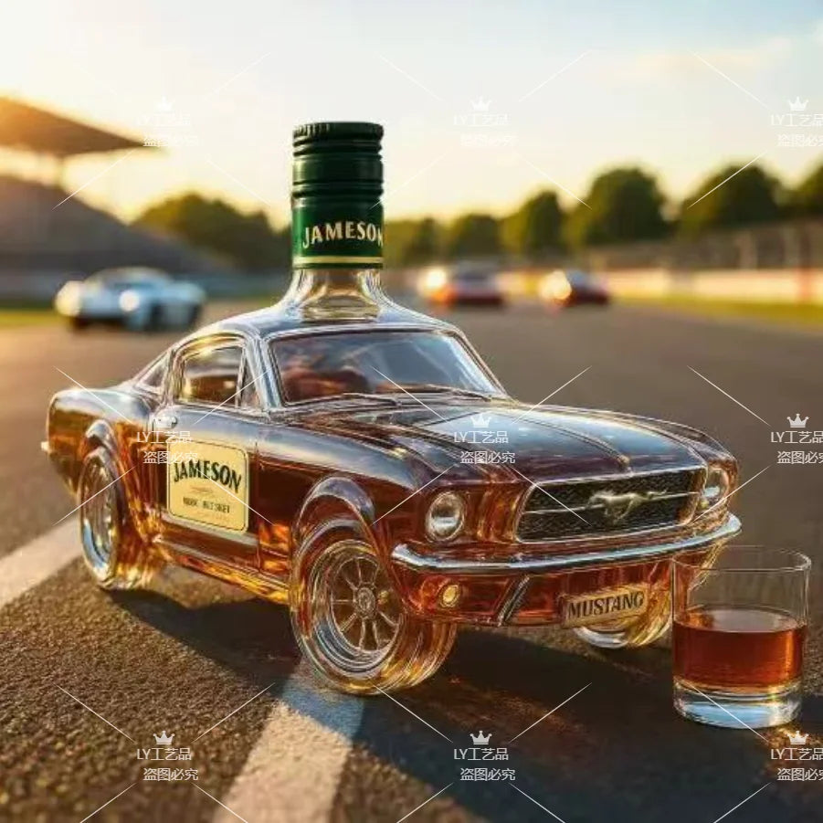 Glass Decor Ornaments | Postmodern Home Decor & Artistic Glass Handicraft Bottles - ZOOMNSTORE