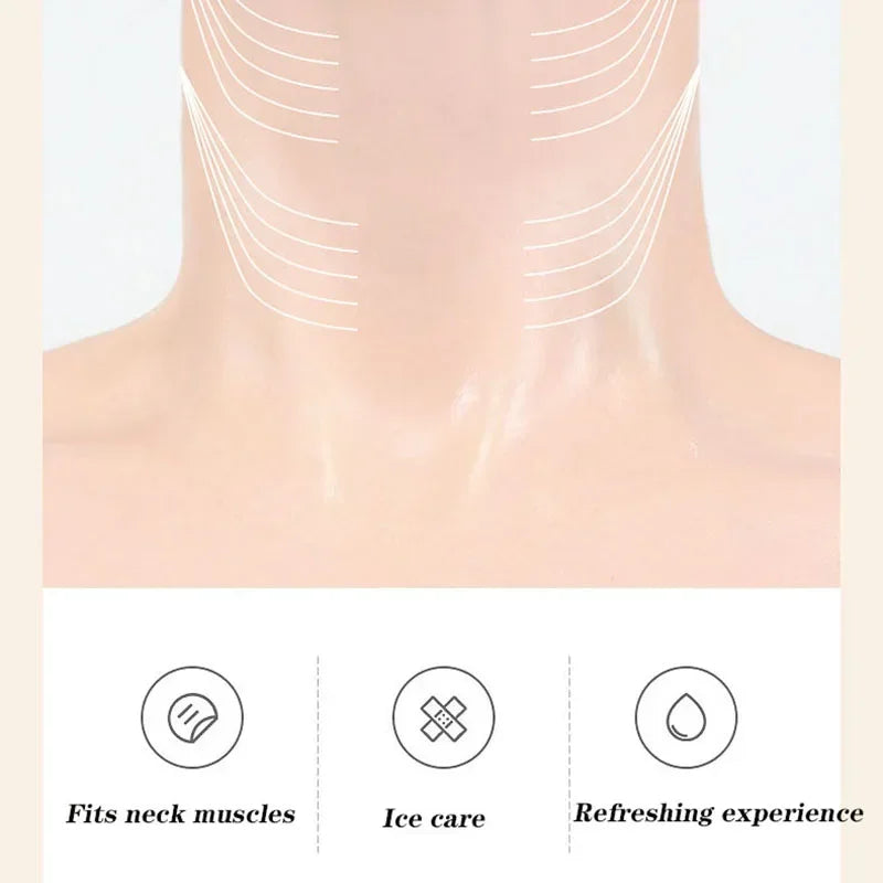 Gold Firming Neck Mask - Moisturizing Anti-Aging Skincare - ZOOMNSTORE
