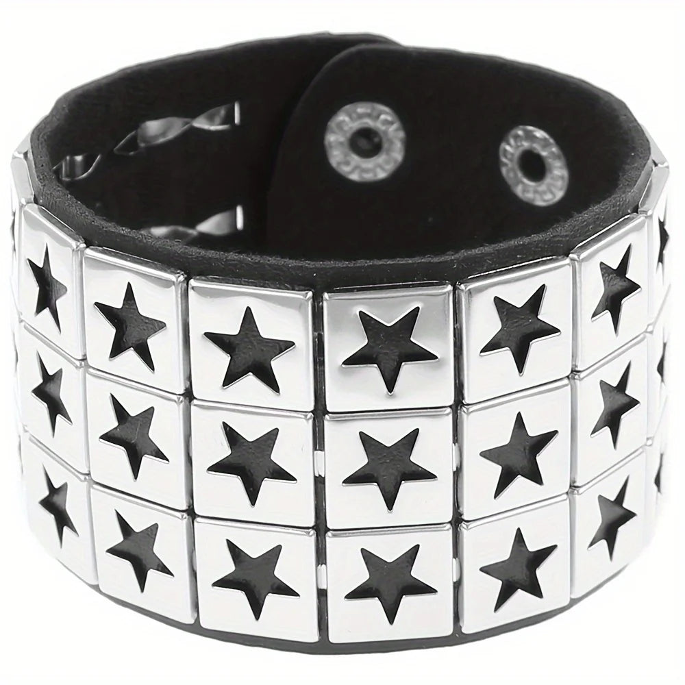 Fashion Gothic Punk Retro Multi Chain Street Dance Bracelet For Halloween Cosplay Christmas Party Birthday Lovers Gifts - ZOOMNSTORE