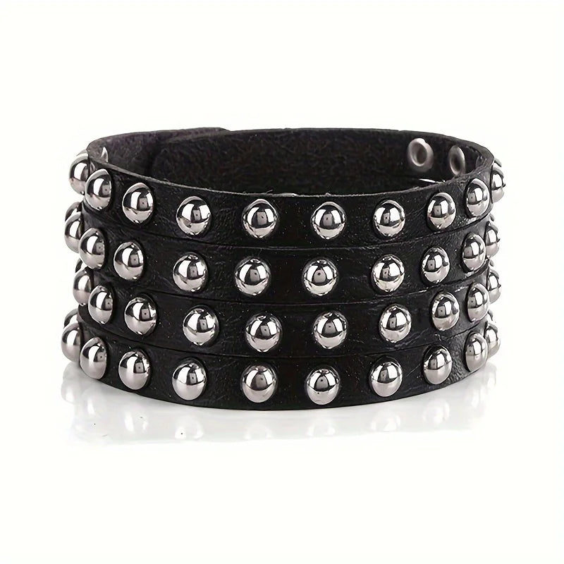 Fashion Gothic Punk Retro Multi Chain Street Dance Bracelet For Halloween Cosplay Christmas Party Birthday Lovers Gifts - ZOOMNSTORE