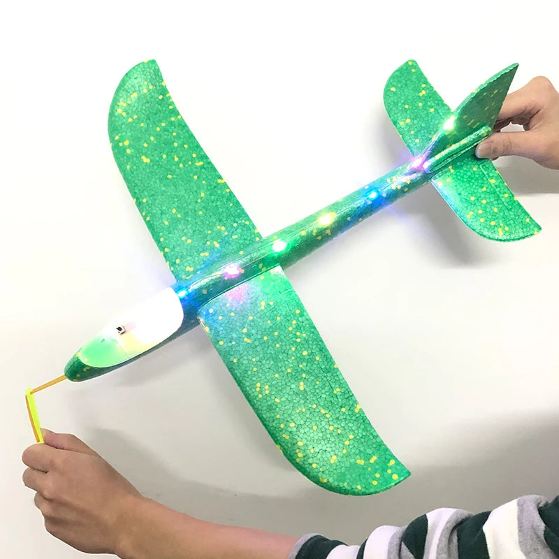 Big Foam Glider Plane - Hand-Throw Outdoor Toy for Kids